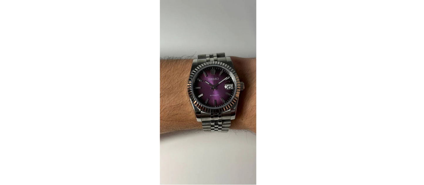 Seiko Purple Dial
