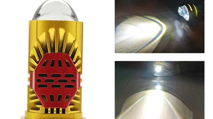 RTD dual lens led headlight