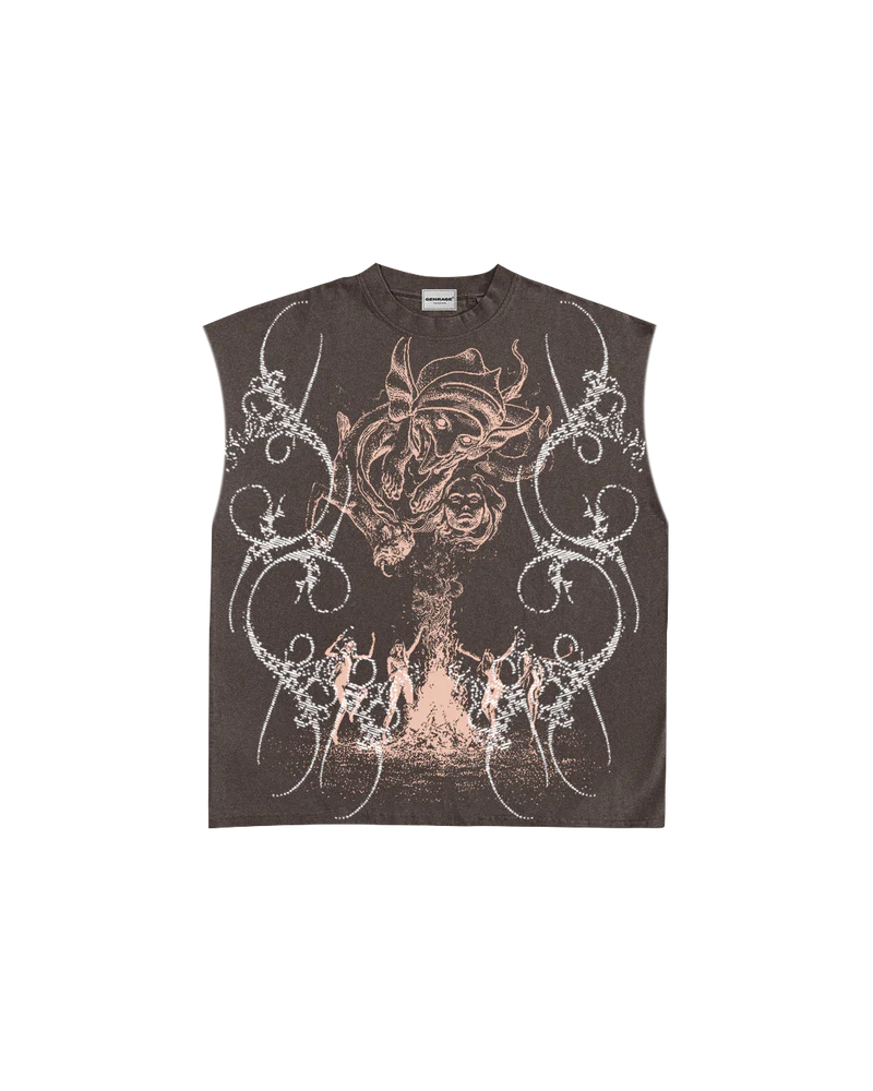Brutal Brown Unisex Boxy Vest