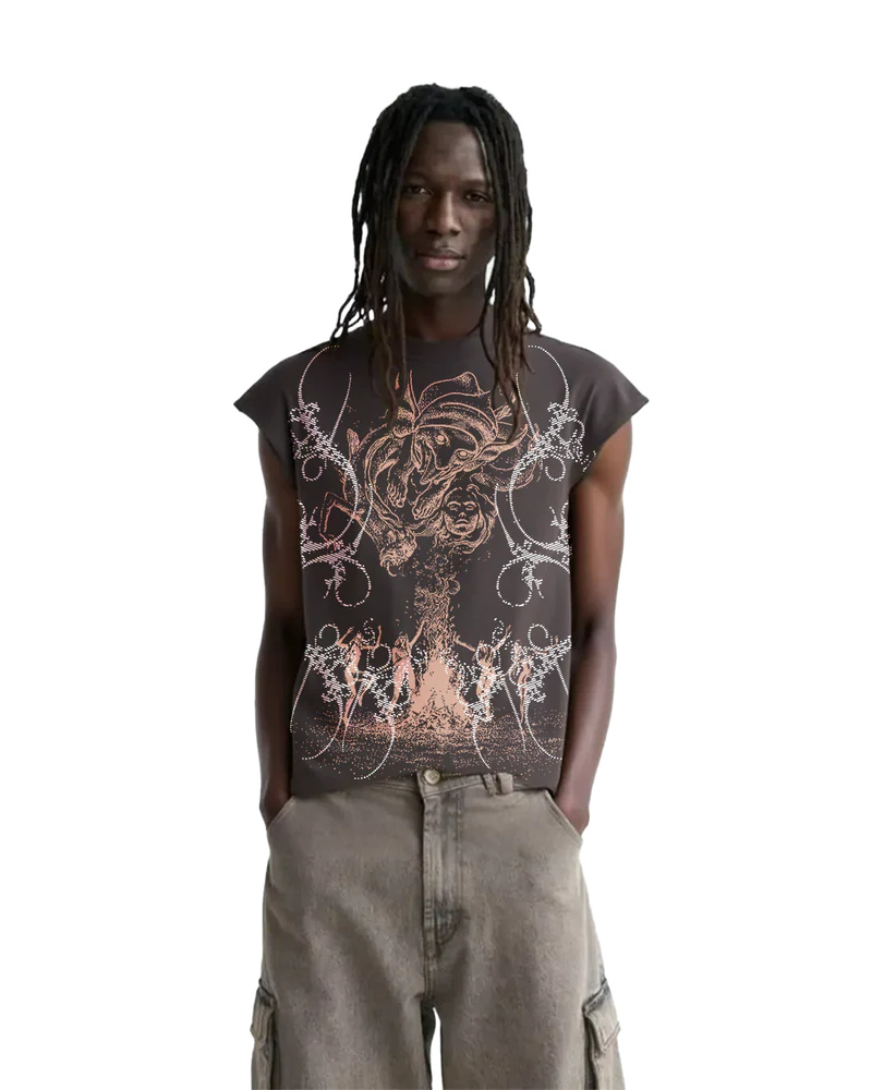 Brutal Brown Unisex Boxy Vest