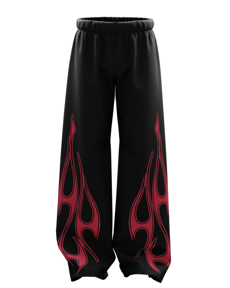 Heat Unisex Straight Fit Baggy Pants