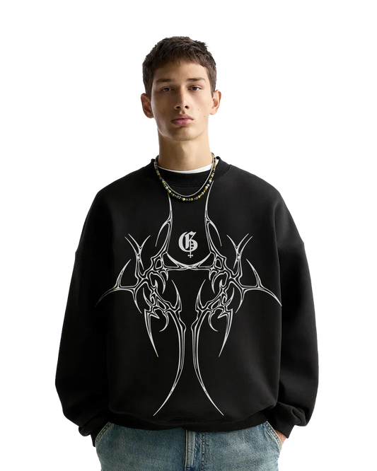 Evolution Boxy Long Sleeves Sweatshirt