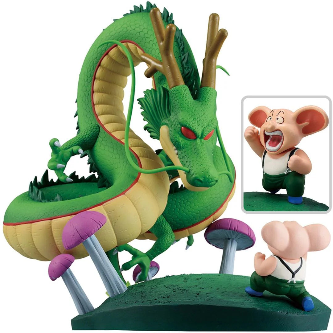 Dragon Ball Oolong And Shenron Dragon History Ii Revible Moment Statue By Bandai