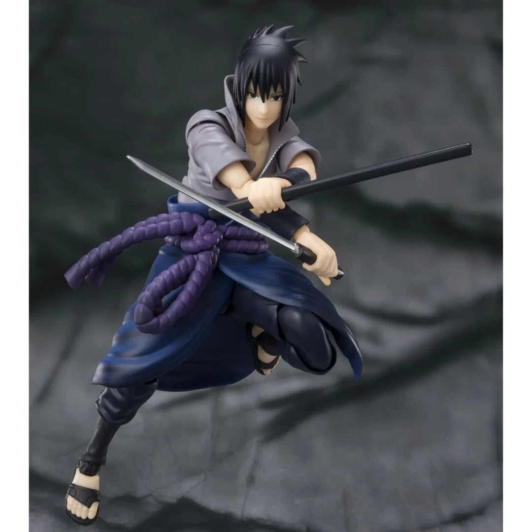 Naruto Sasuke Uchiha He Who Bears All Hatred Reissue S.H.Figuarts by Tamashii Nations