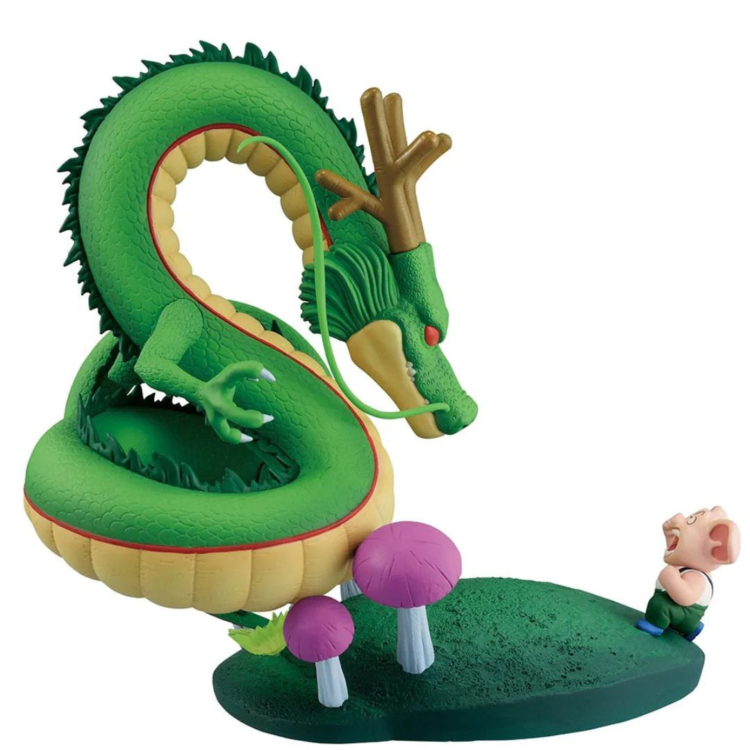 Dragon Ball Oolong And Shenron Dragon History Ii Revible Moment Statue By Bandai