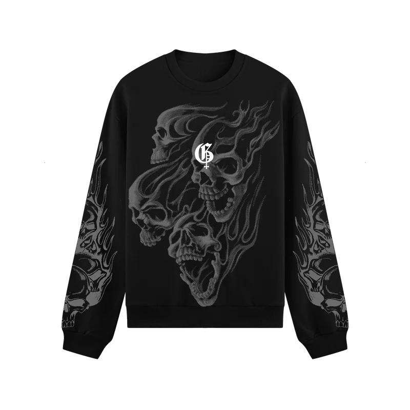 Reaper Boxy Long Sleeves Sweatshirt