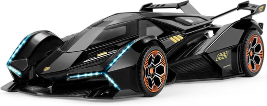 Combo of 2 Diecast Metal Model Cars for Kids in Black