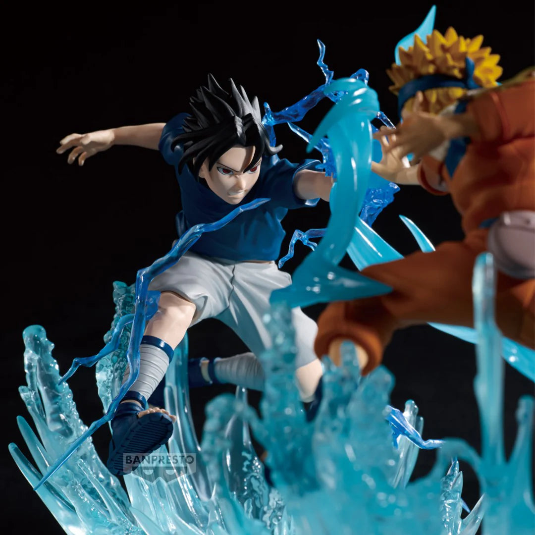 Naruto Sasuke Uchiha Combination Battle Statue By Banpresto