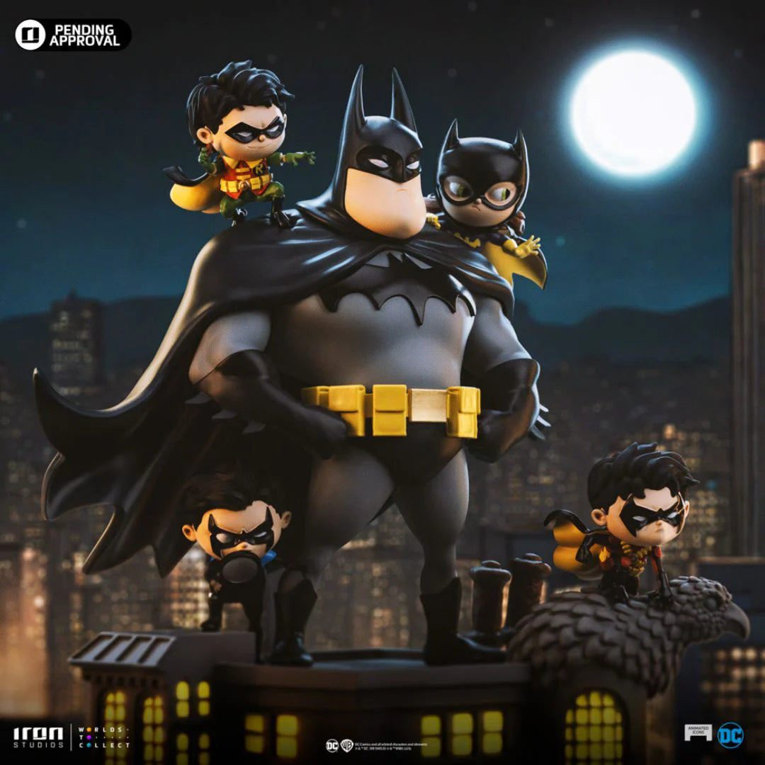 Batman Family Animated Icons Statue By Iron Studios