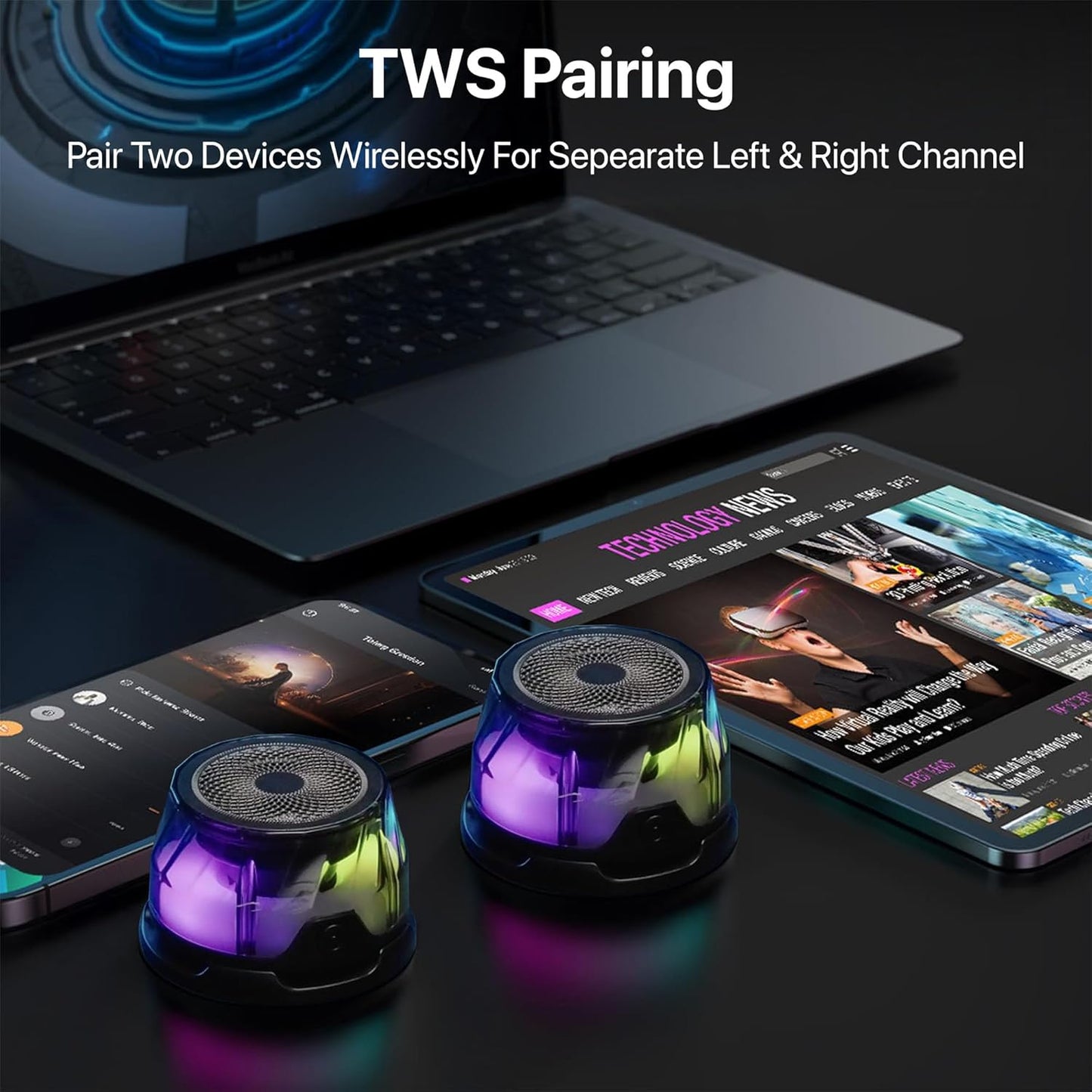 All-in-One Magnetic SoundStation & Wireless Charging Hub