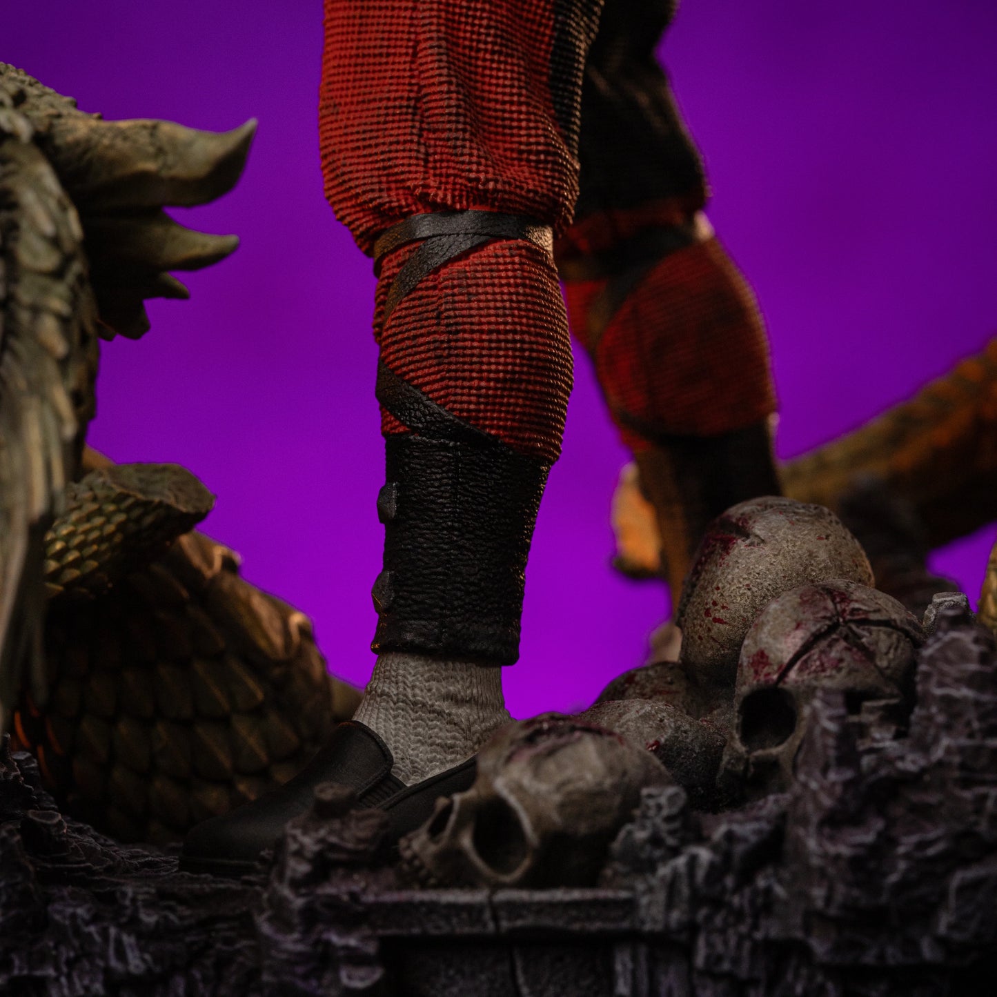 Mortal Kombat Liu Kang Statue By Iron Studios